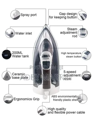Home Time Top Quality Cloth Steamer(2200watt)