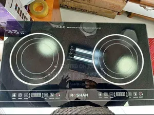 This Is a Roshan Brand Electric Ceramic Cooker Featuring a Black Cryst