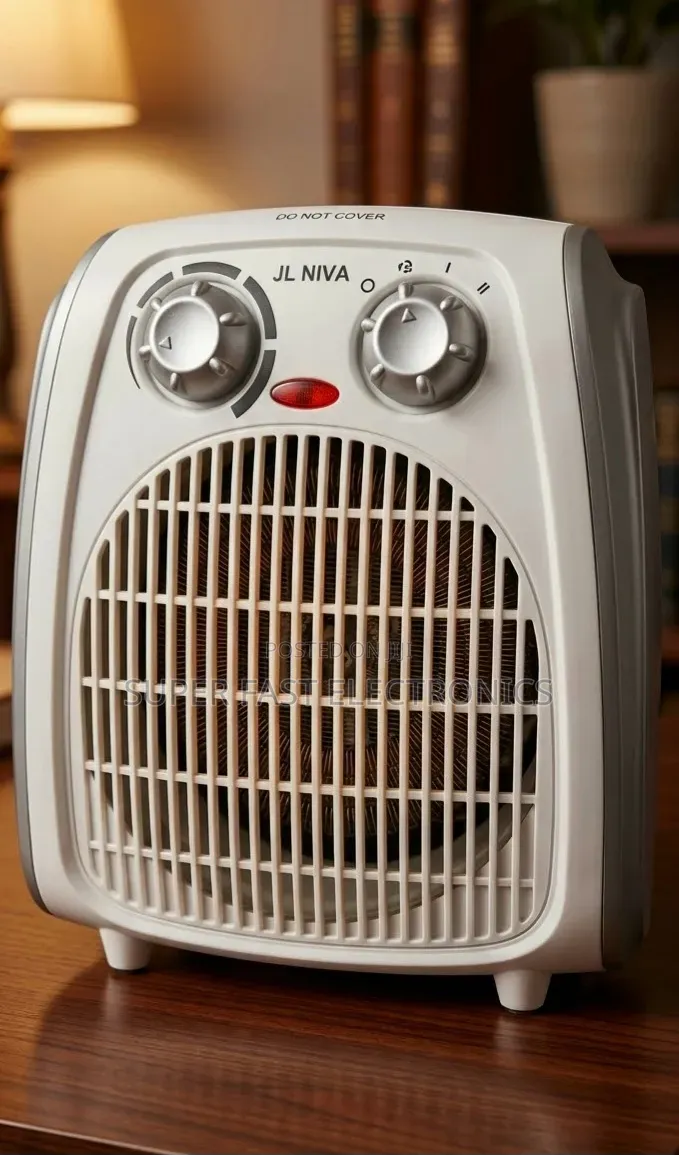 Jl Niva 2000w Fan Heater – Portable Electric Room Heater