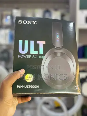 Sony Wh-Ult900n Wireless Anc Headphones Black