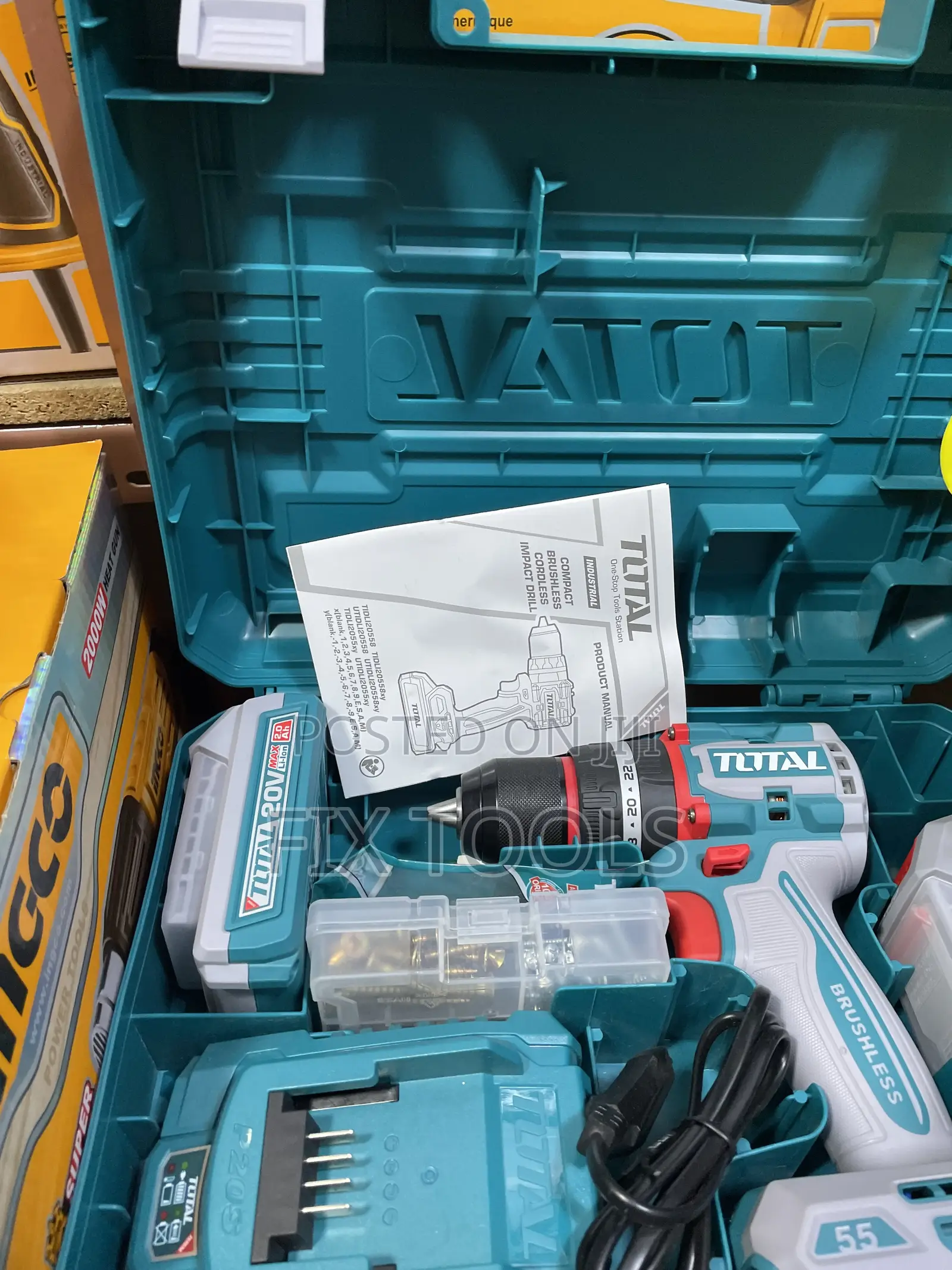 Total Brushless Drill 20 Volt