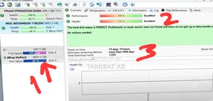 5tb Wd My Passport Portable External Hard Drive(100% Health Perform)