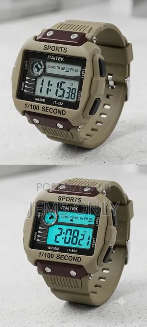 አዲስ Itaitek It-892 ዲጂታል ስፖርት ሰዓት (Brand New Digital Sports Watch)