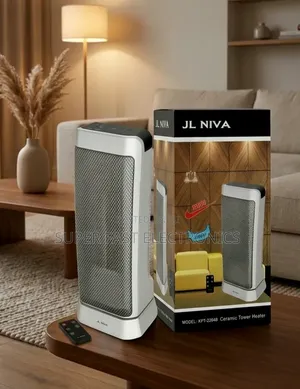 Jl Niva Room Heater Tower – 2000w Electric Heater With Remote Control