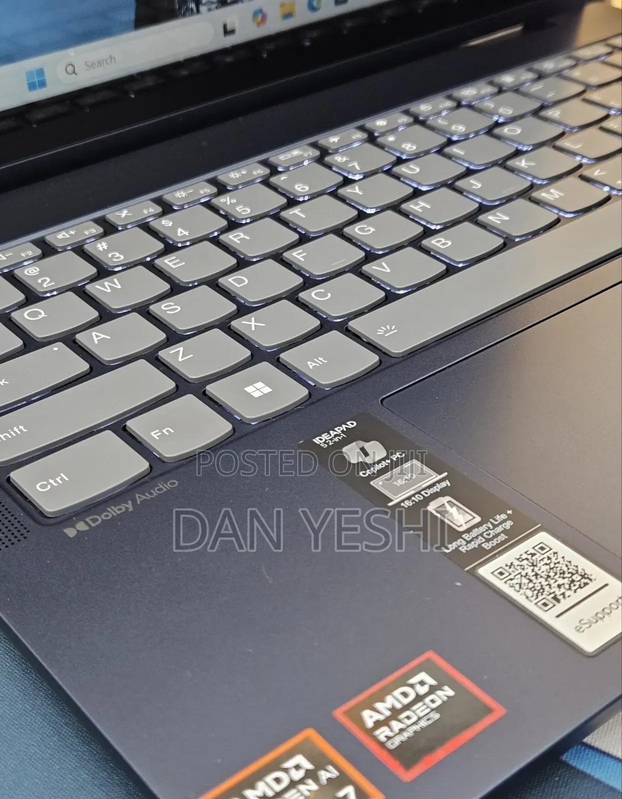 New Laptop Lenovo Ideapad 3 16GB AMD Ryzen 7 SSD 1T