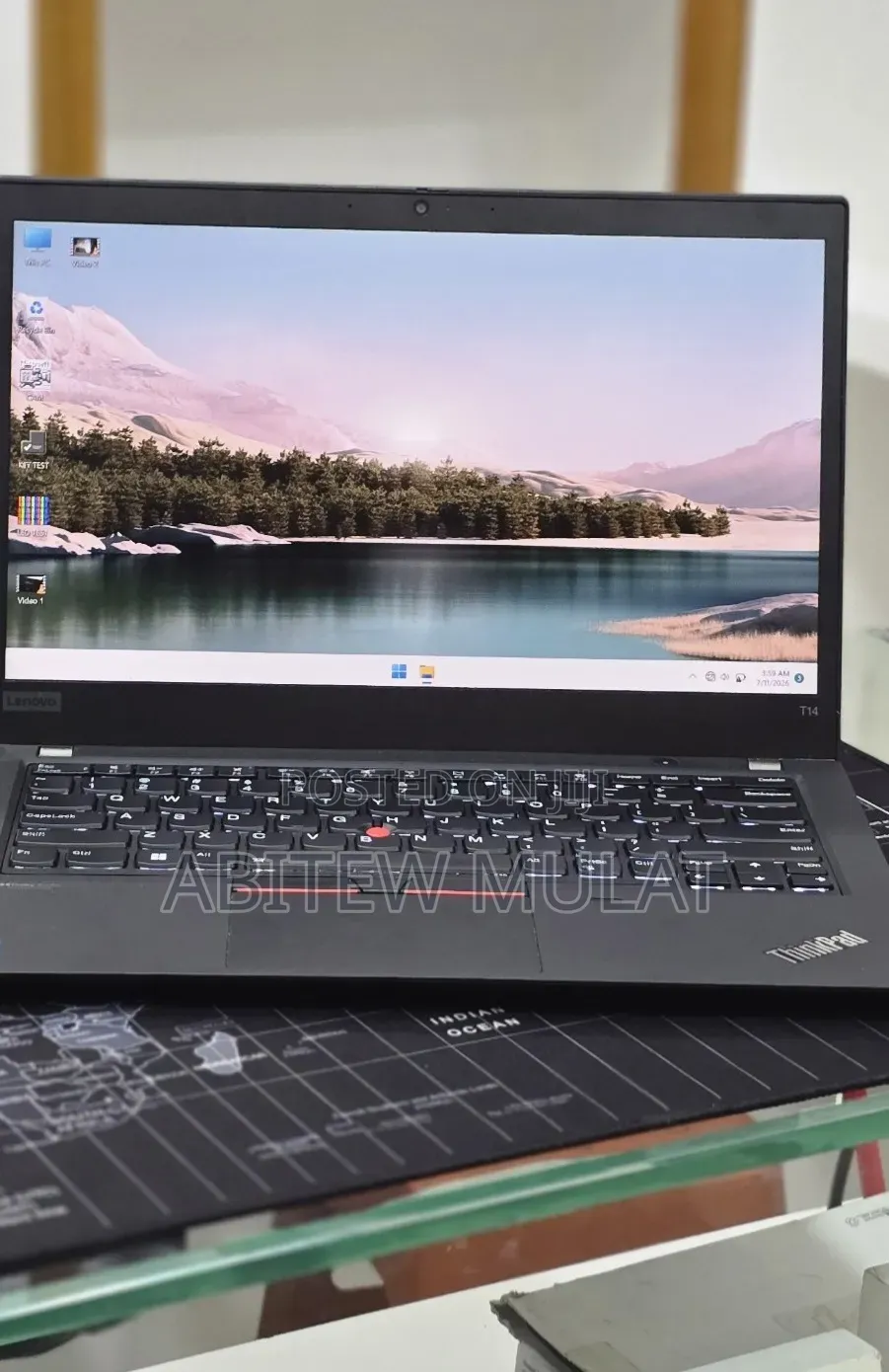 New Laptop Lenovo ThinkPad T14 16GB Intel Core i7 SSD 256GB