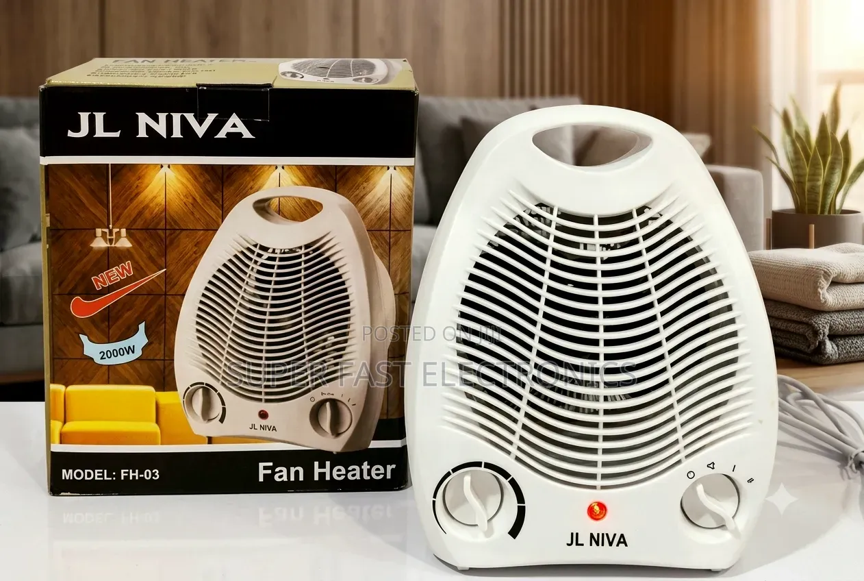Jl Niva Portable Fan Heater
2000w