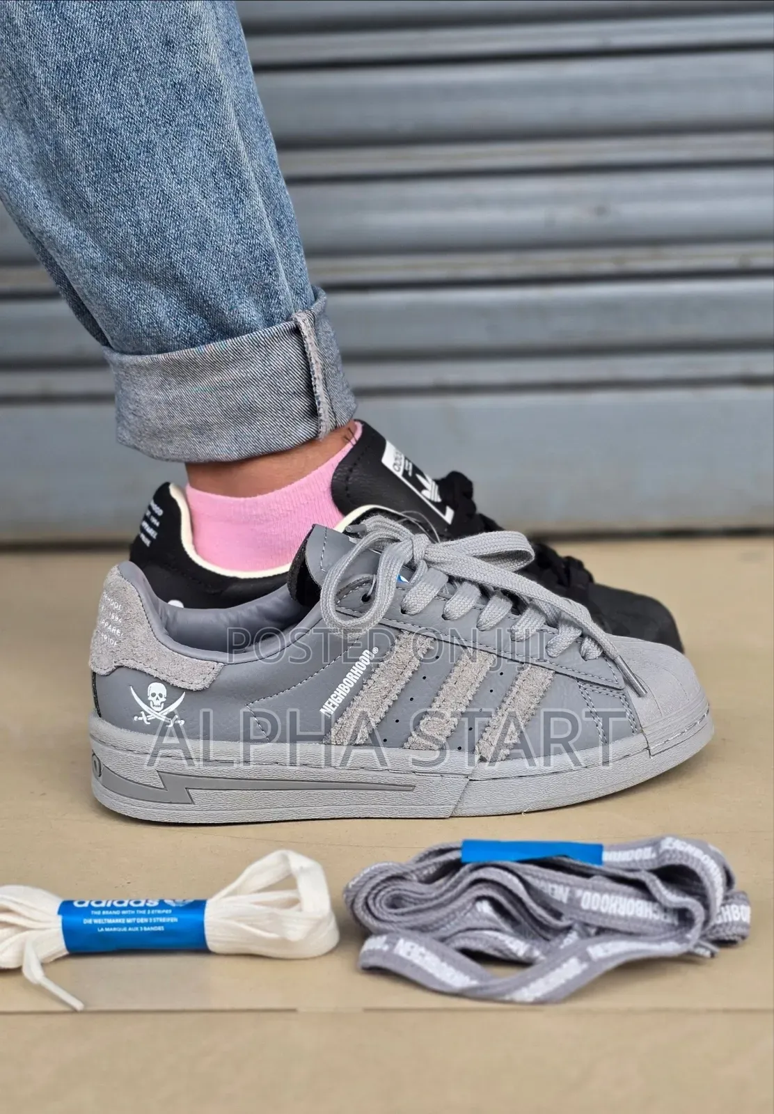Adidas Nelghbor Hood High Master Quality Flat Shoes Made in Vietnam