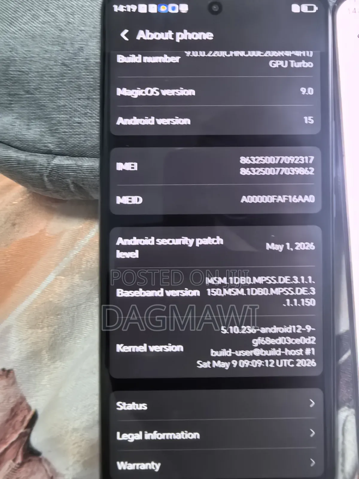 New Honor X50 256 GB Blue