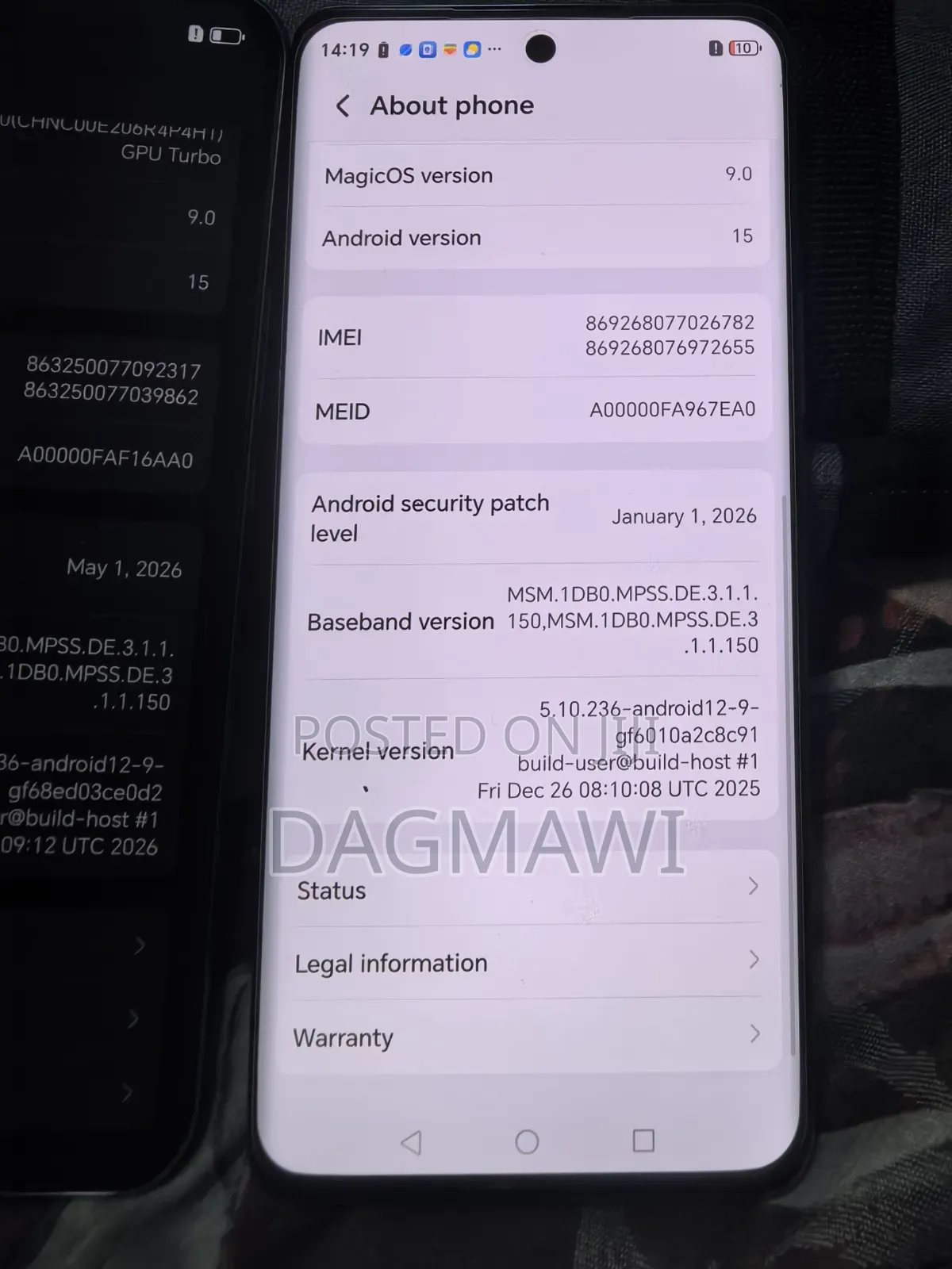 New Honor X50 256 GB Blue