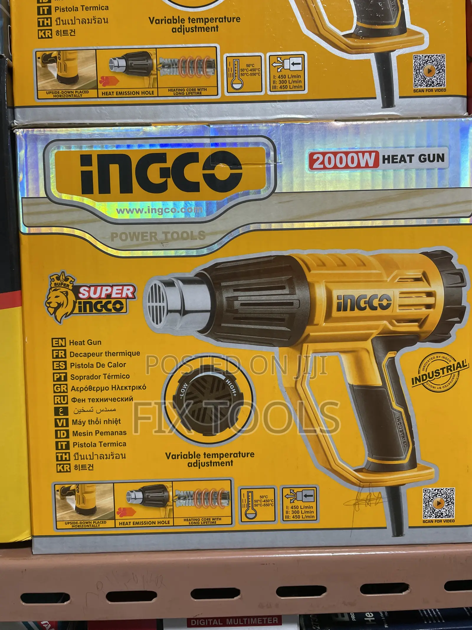 Ingco 2000 Watt Heat(Hot) Gun