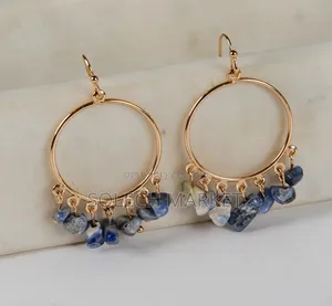Blue Stone Earring
