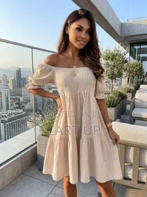 Off Shoulder Ruffle Dress
