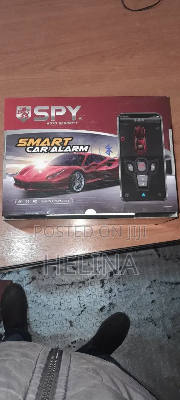 Spy 12v Universal Smart Bluetooth App Control Car Alarm System 2-Way