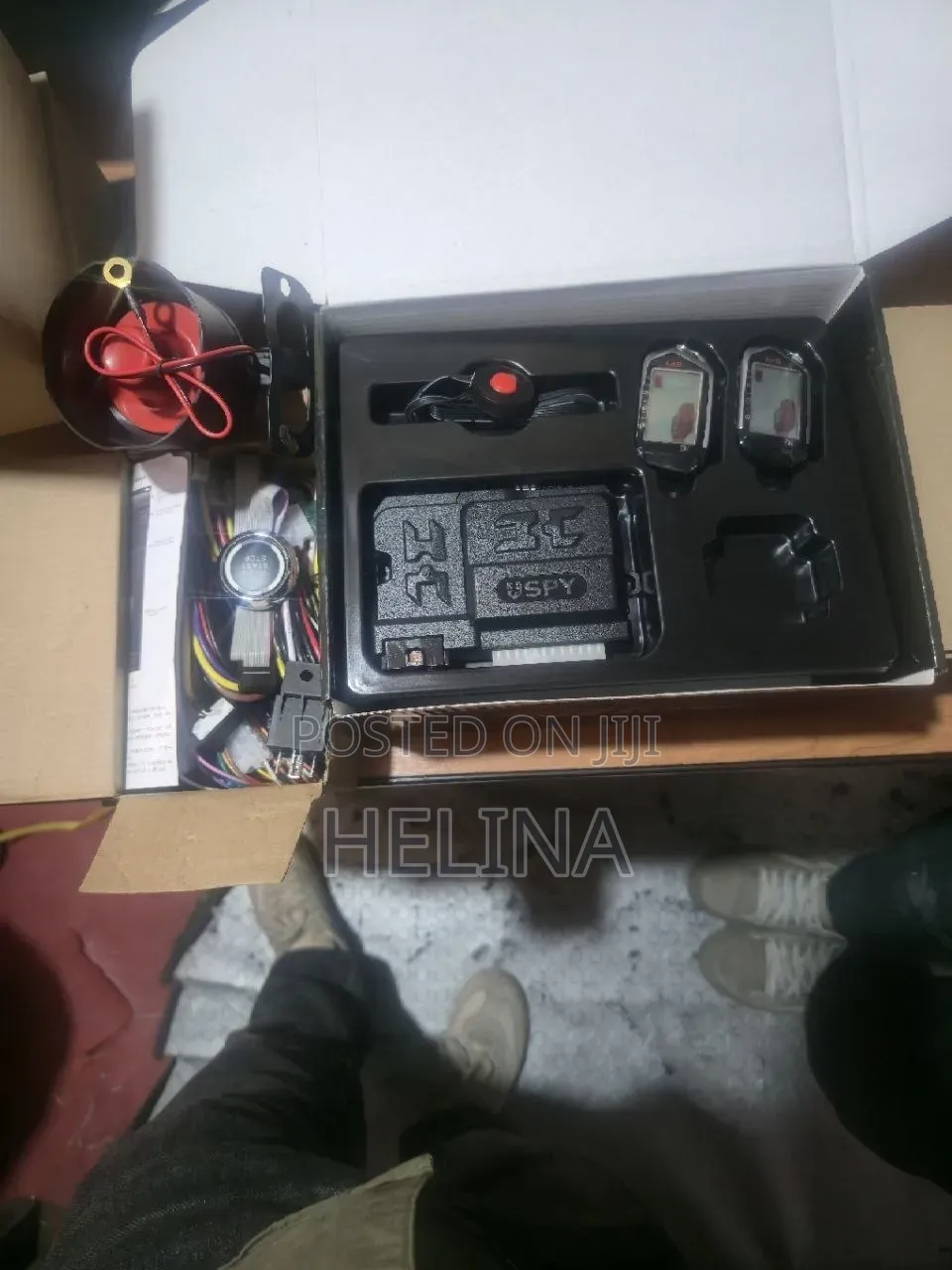 Spy 12v Universal Smart Bluetooth App Control Car Alarm System 2-Way