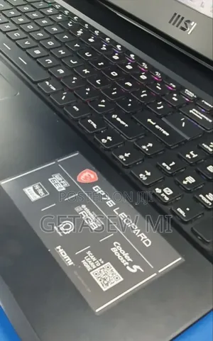 New Laptop MSI GP75 Leopard 16GB Intel Core i7 SSD 1T