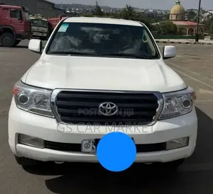 Toyota Land Cruiser 2008 White