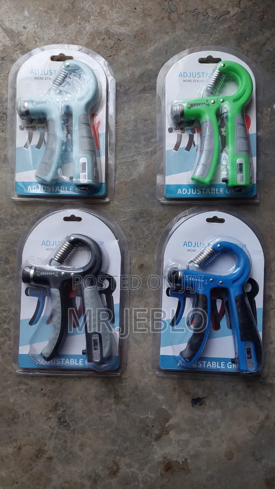 Adjustable Hand Grip Strengthener 10–60 Kg | Forearm Trainer | New