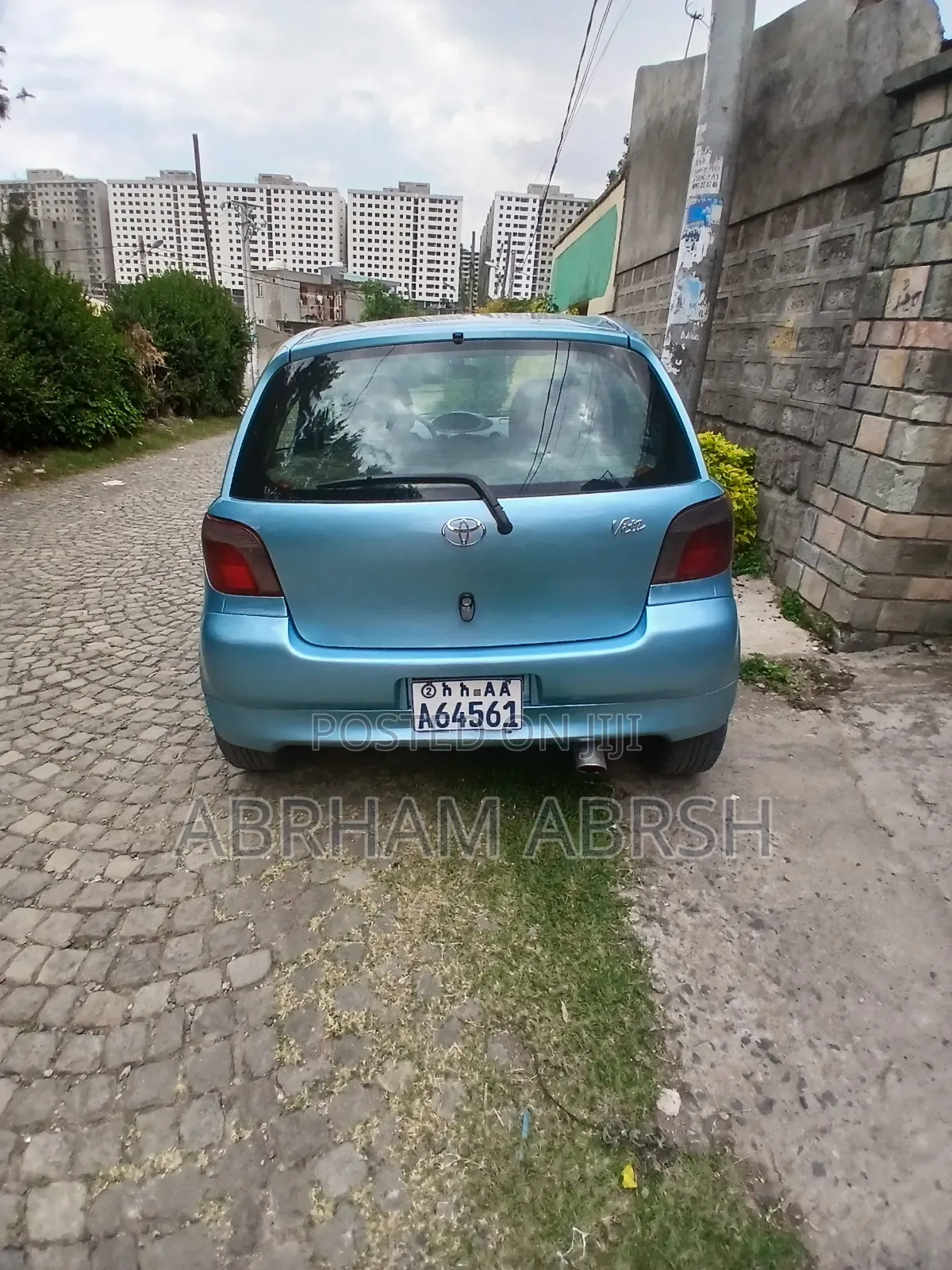 Toyota Vitz 2001 Blue
