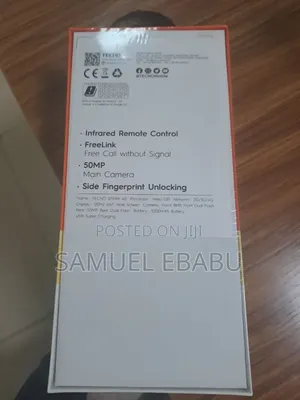 New Tecno Spark 40 128 GB Black