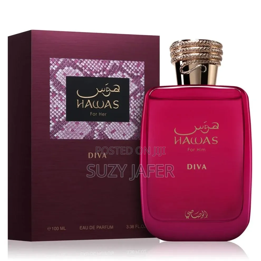 Hawas Diva Perfume 100ml Edp Rasasi