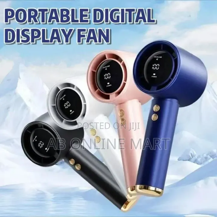 Digital Mini Fan