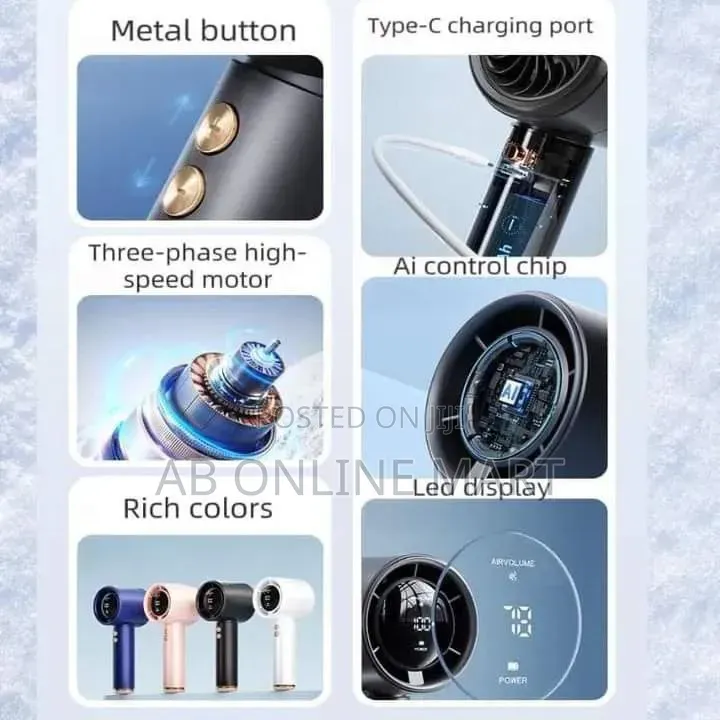Digital Mini Fan