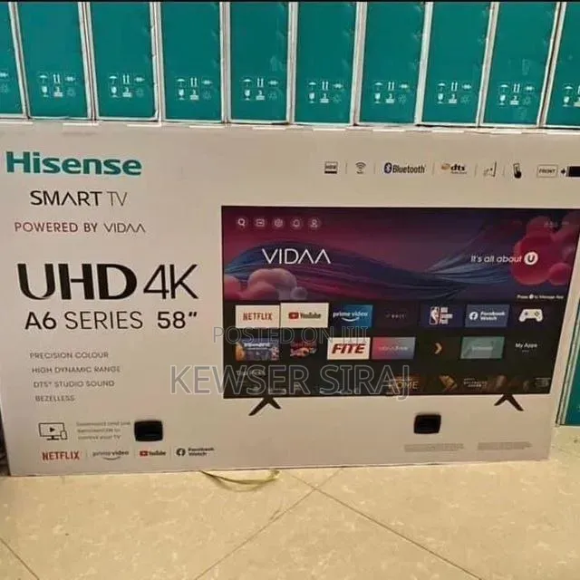 Hisense 58inch Tv Vidda Smart Tv