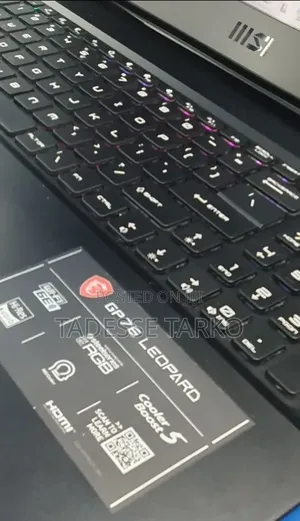 New Laptop MSI GP75 Leopard 16GB Intel Core i7 SSD 1T