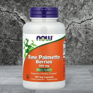 Saw Palmetto Berries, 550 Mg, 100 Veg Capsules
