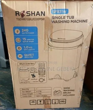 Roshan Mini 4kg Washing Machine/ Free Delivery