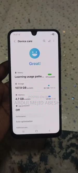 Samsung Galaxy A25 128 GB White