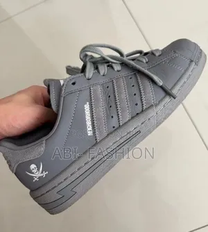 Adidas Old Skool #Superstar X Neighborhood "Cement Grey" Shoes