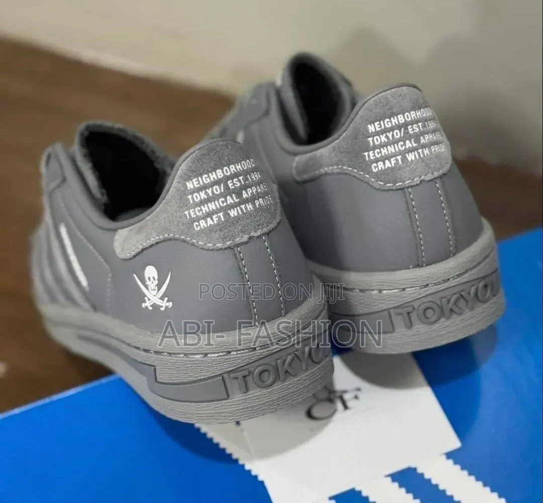 Adidas Old Skool #Superstar X Neighborhood "Cement Grey" Shoes