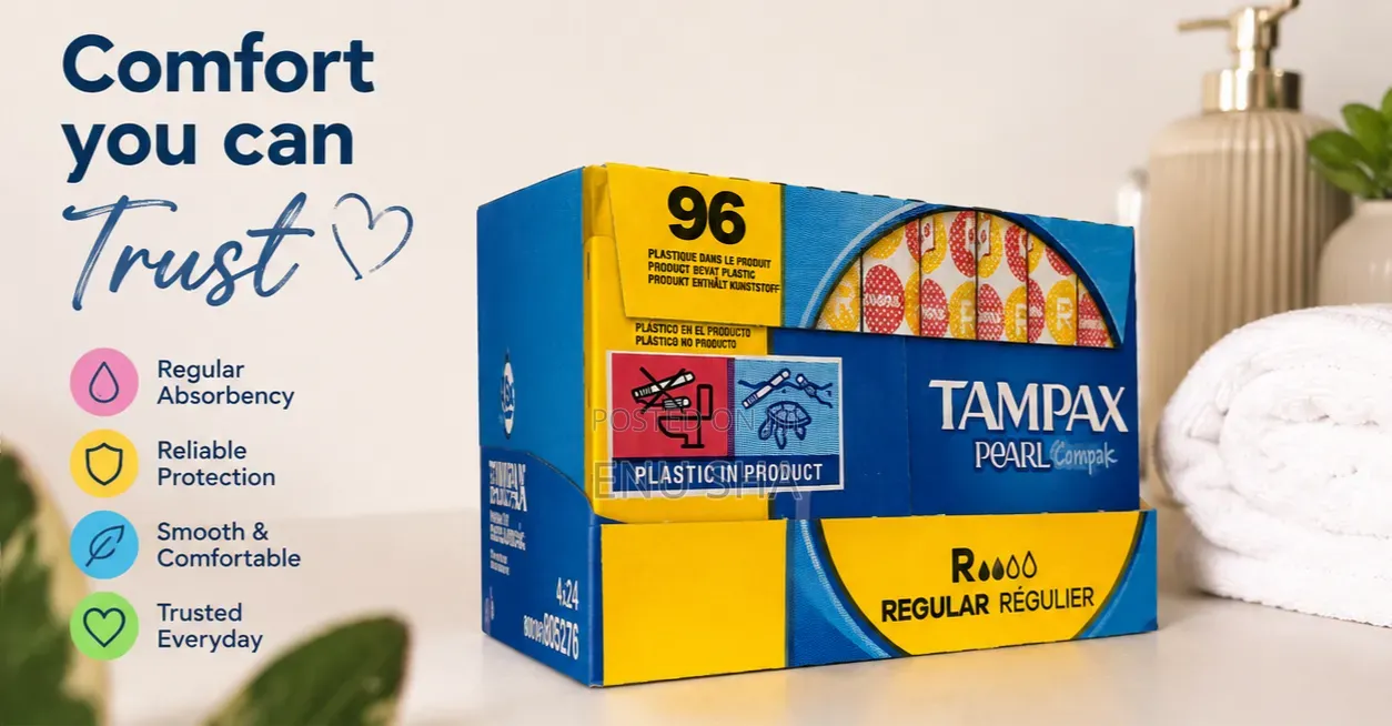 Tampax Pearl Compak Regular