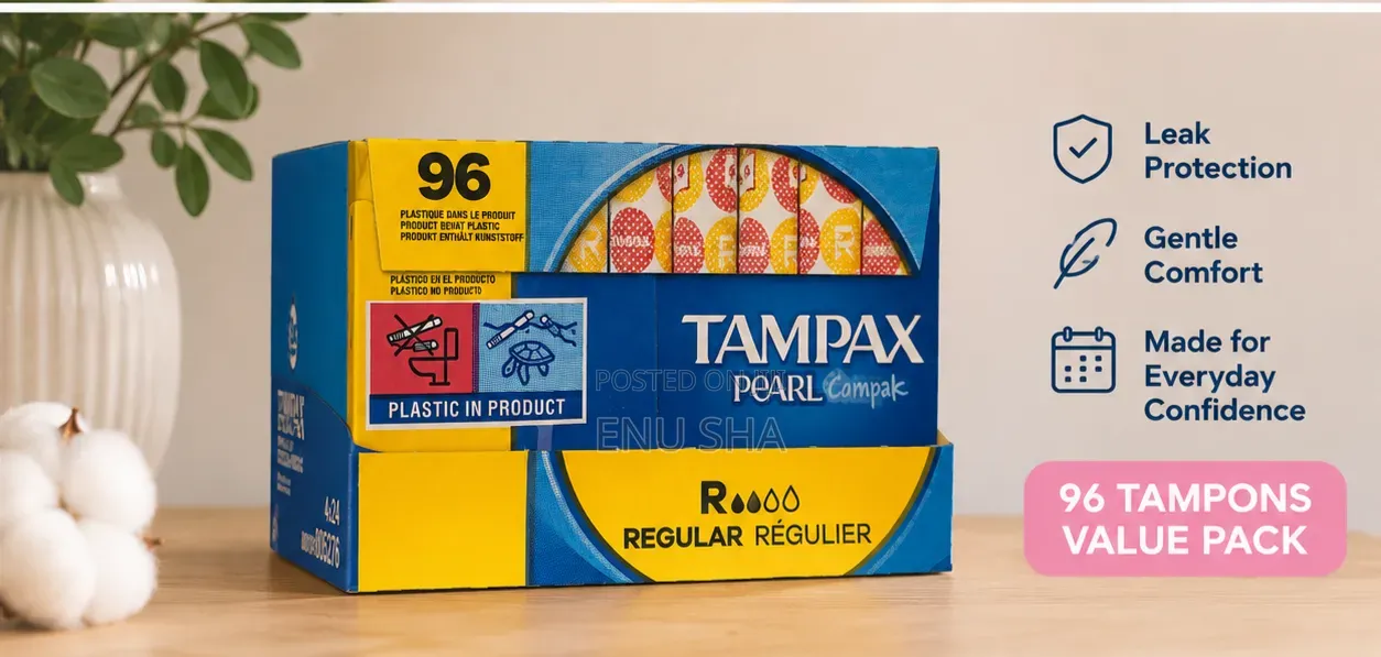 Tampax Pearl Compak Regular