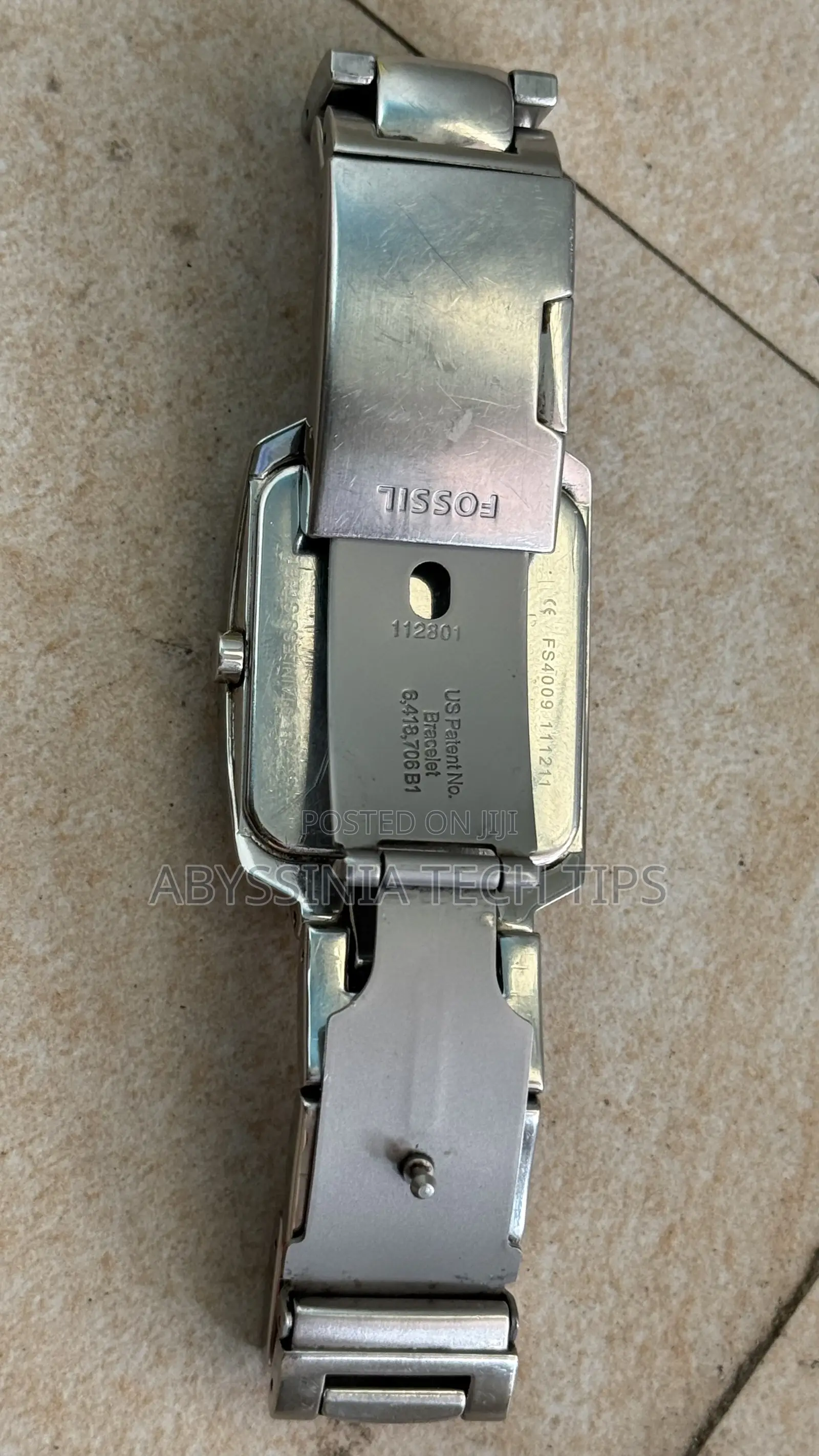 For Sale: Genuine Fossil Fs4009 Men’S Stainless Steel Watch