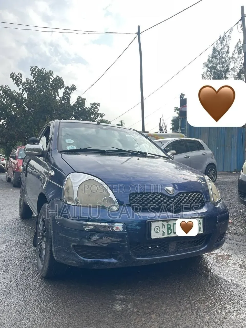 Toyota Vitz 2004 Blue