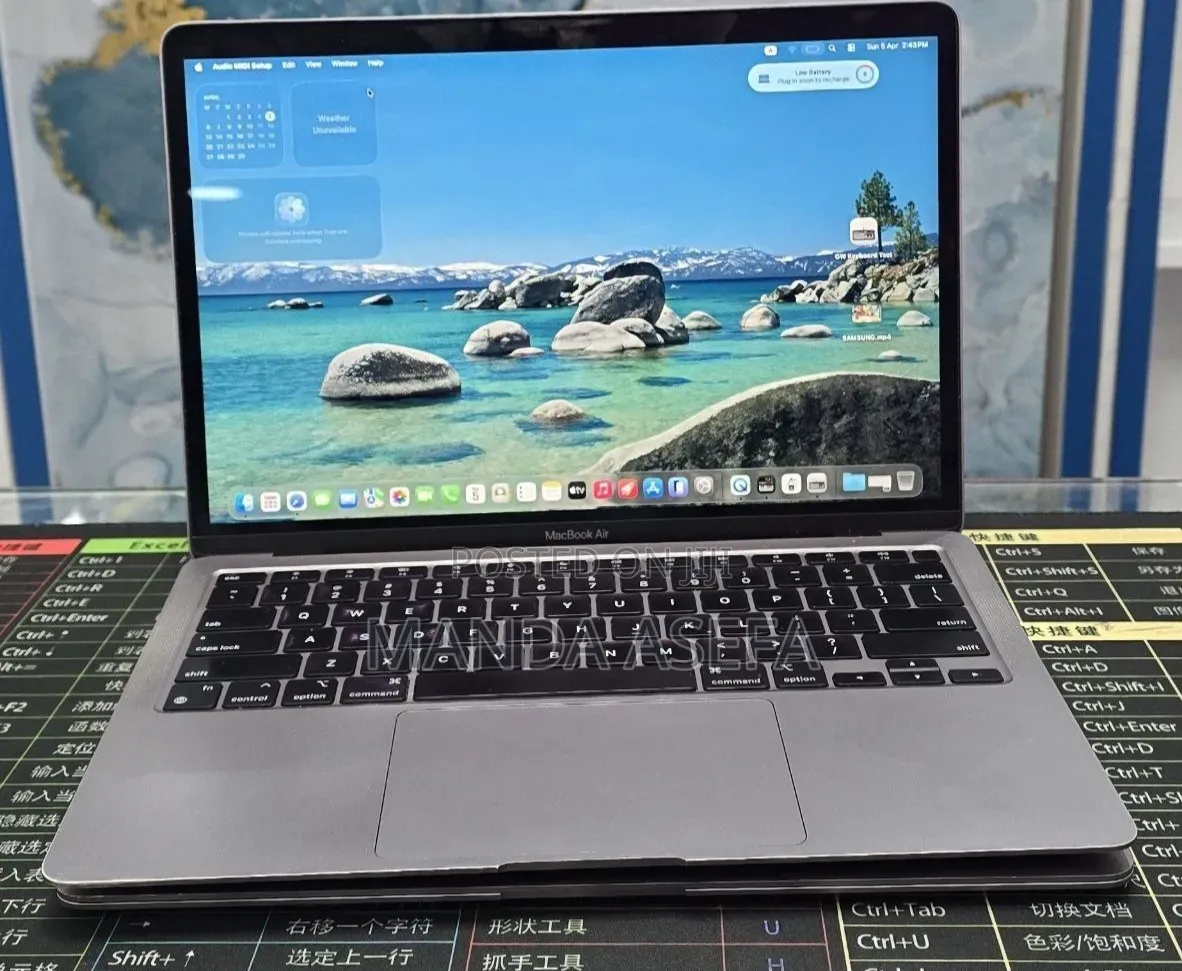 New Laptop Apple MacBook Air 2020 M1 8GB Apple M1 SSD 256GB