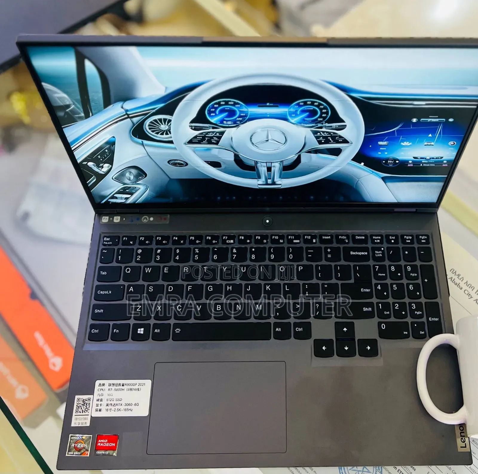 New Laptop Lenovo 16GB AMD Ryzen 7 SSD 512GB