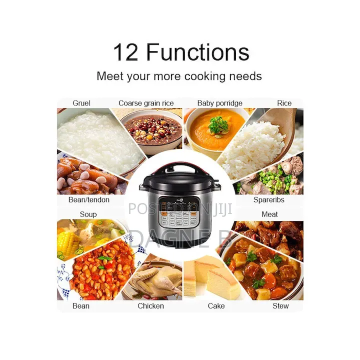Pressure Cooker 9L Sanford Digital Electric ሳንፎርድ የኤሌክትሪክ ኩከር