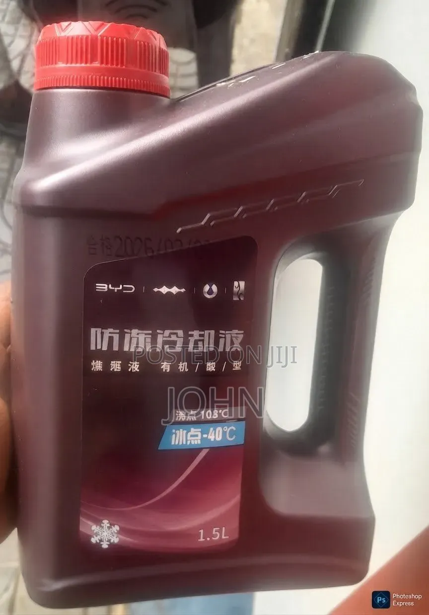 Byd-Branded Engine Coolant/Antifreeze