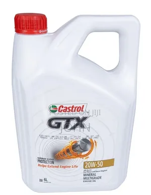 Castrol GTX 20w-50 Engine Oil.