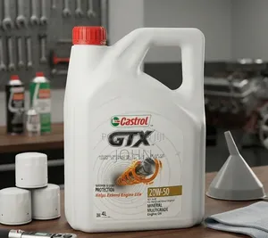 Castrol GTX 20w-50 Engine Oil.