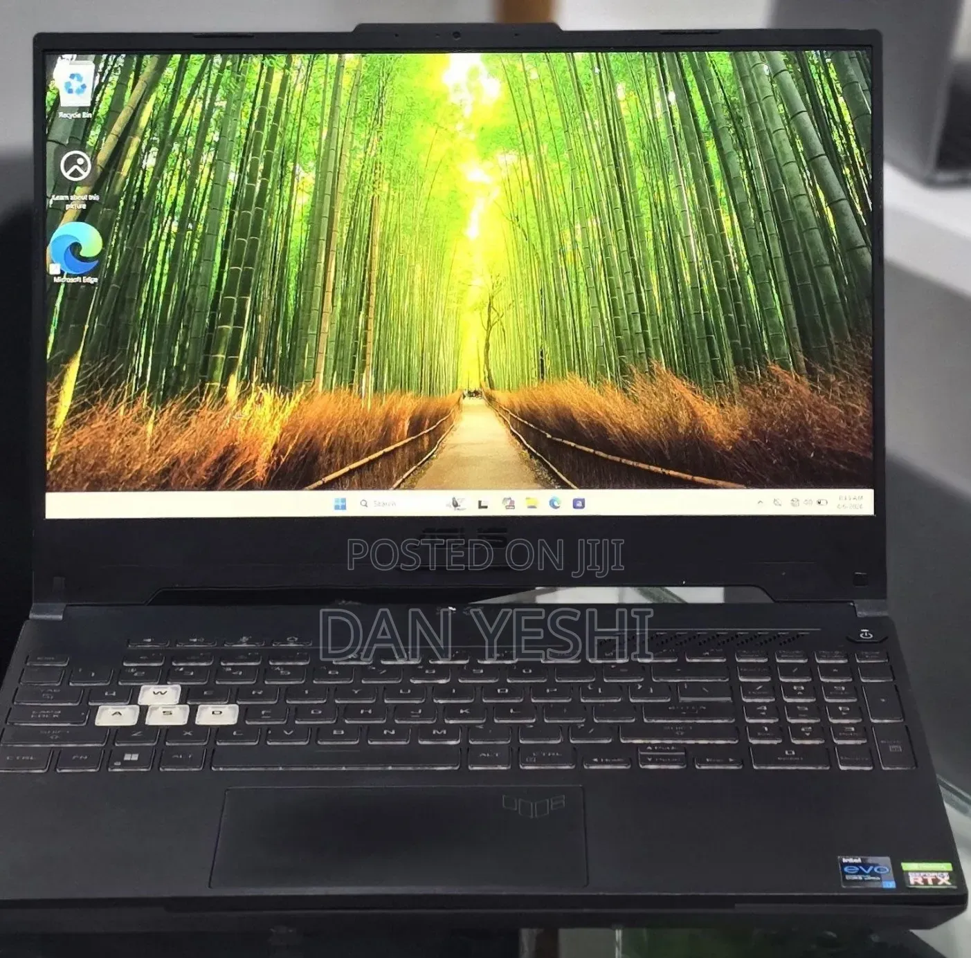 New Laptop Asus TUF Gaming A15 16GB Intel Core i7 SSD 512GB