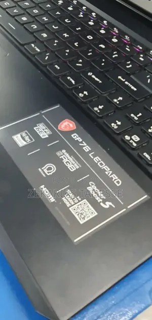 New Laptop MSI GP75 Leopard 16GB Intel Core i7 SSD 1T