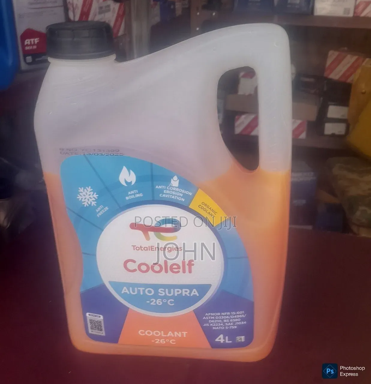 Totalenergies Coolelf Auto Supra -26°c,
