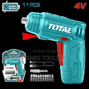 Total Cordless Screwdriver | Rechargeable Electric Screwdriver
