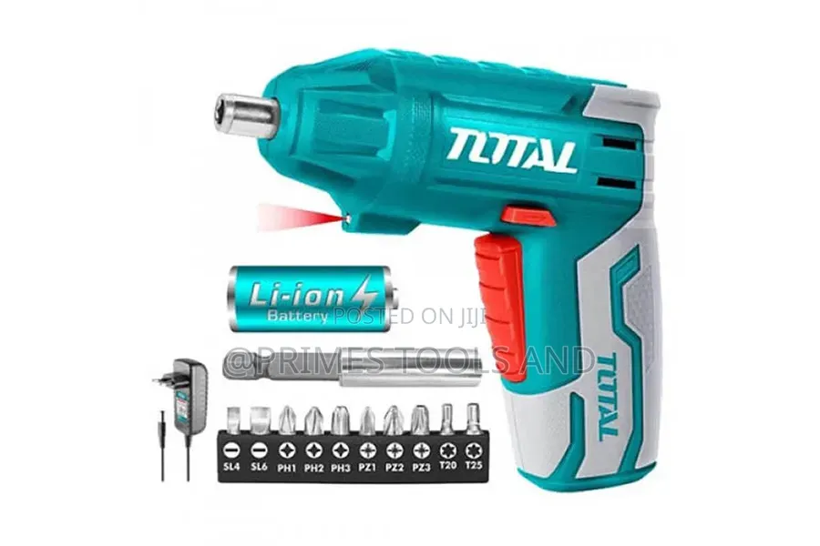 Total Cordless Screwdriver | Rechargeable Electric Screwdriver