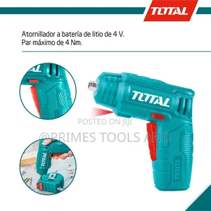Total Cordless Screwdriver | Rechargeable Electric Screwdriver